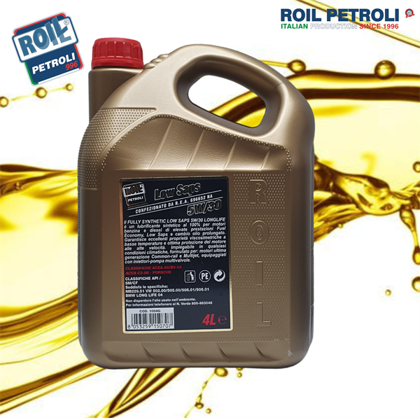 FULLY SYNTHETIC LOW SAPS 5W30