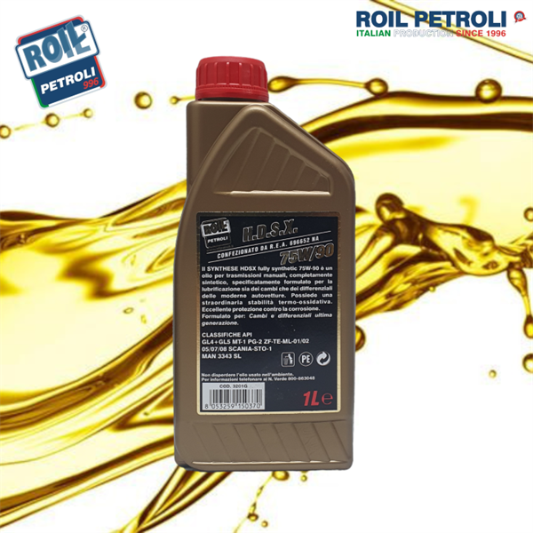 FULLY SYNTHETIC HDSX 75W90