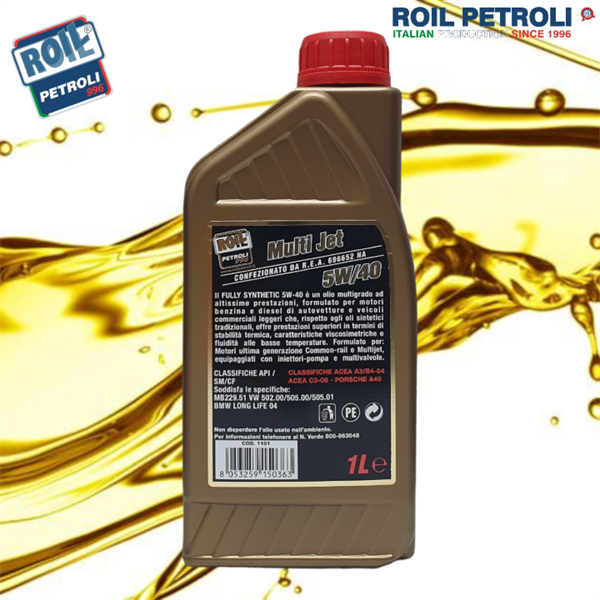 FULLY SYNTHETIC MULTI JET C.R. 5W40