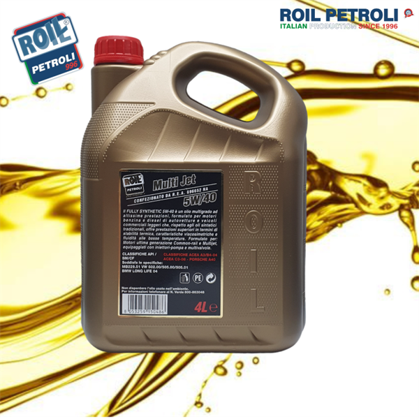 FULLY SYNTHETIC MULTI JET C.R. 5W40